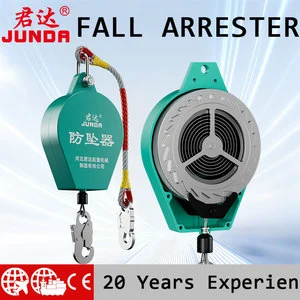 150kg 300kg Heavy Duty Retractable Safety Fall Arrester Security & Protection Product 5m 10m 15m 20m 30m 40m 50m