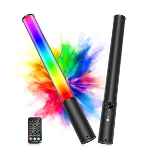 LUXCEO P400 RGB LED Tube Video Light Professional Video Studio Camera Light Kit Rechargeable Led Video Filming Light for Photo