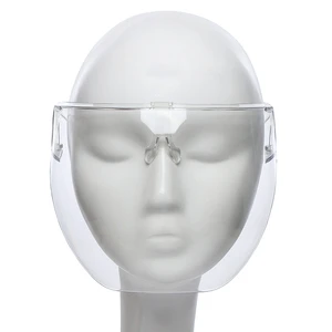 Eye Protection Safety Clear Anti-Fog Splash Proof PC Face Shield Removable Lens Glasses Frame Visor Mask EN 166 ANSI Z87.1