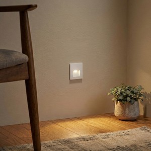 Professional Product Outdoor Use Aluminum 3W IP65 Square Garden Steps Lighting Home Decor Luxury Led Wall Lamp