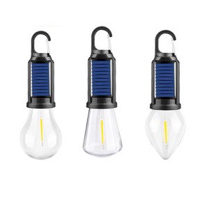 XINSITE Multi-Functional Solar-Powered LED Camping Lamp Retro Outdoor Atmosphere Handheld for New Campsites