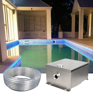 Hot Sale RGB Twinkle Fiber Optic Pool Star Lights Kit 20 Swimming Pool LED Light Source Aluminum Alloy Water-Resistant