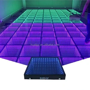 LED Dance Floor Brick Lights IP67 Waterproof Nordic Modern Design Stainless Steel DMX512/WiFi Control 5000K Daylight SMD5050