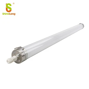 Sunset Sunrise ShineLong IP69K Tri-proof Anti-ammonia Anti-yellow 50W 5000k 160LM/W Broiler Poultry Light Dimmable Waterproof