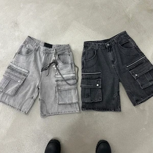 High Quality Denim Shorts Bulk Custom Styles Available Men's Casual Summer Short Pants