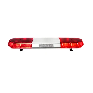 Red High-power LED Long Lightning Flash Long Row Lamp Ambulance Light bar Roof Top Beacon Warning Emergency Light bar