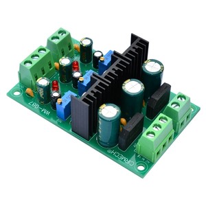 LM317 LM337 Positive and Negative Adjustable Dual Three Way Rectification Filter Stabilizer Power Supply Board Vol
