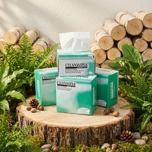 Cleanroom Industrial Wipes Supplies Disposable Industrial 100% Wood Pulp Cleanroom Cloth Wipe for Electronics