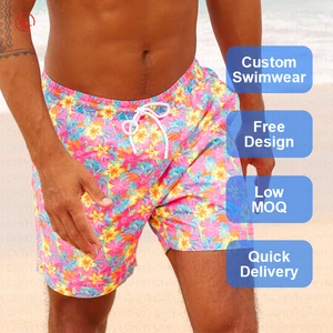 High Quality Low Moq Mens Beach Shorts Pants Beach Suit Swim Trunks