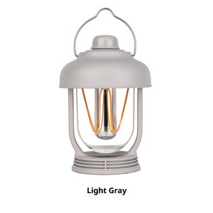 Customized IPX6 Waterproof LED Camping Lantern 3 Modes 18650 Li-Ion Battery Modern Style Hanging Portable for Hiking Climbing