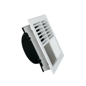 Modern ABS Plastic Multi Directional Grille With Adaptor Adjustable Easy Installation