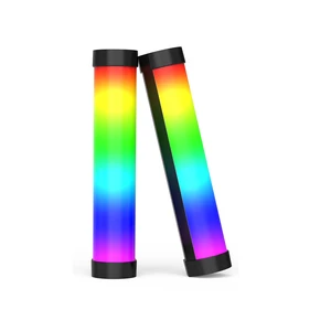 NEW LUXCEO V8 RGB LED Tube Video Light Professional Video Studio Camera Equipment Rechargeable Led Video Light for Photography