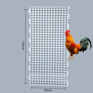 Minimum Maintenance Easy Cleaning Poultry Plastic Floor Panel / Breeder And Broiler Slat Flooring