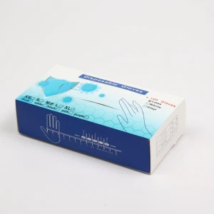 Industrial Disposable Latex Gloves Powder Free Class 1000 Clean Grade