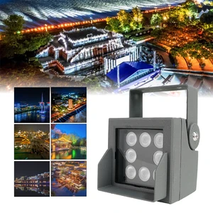 8 W105 18W Four in One Floodlights for Professional Stage Lighting