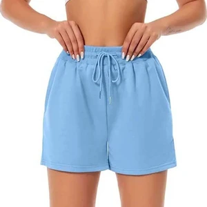 OEM Service Women's Plus Size Summer Casual Running Shorts Quick Dry Breathable Windproof Eco-Friendly Polyester/Cotton High