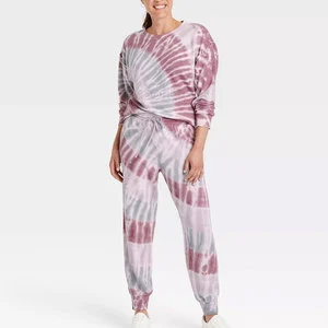 Casual Sweat Suit Set With Pullover Top And Matching Jogger Pants Stylish Sweat Suit Relaxed Fit Design