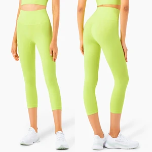 High Quality Seamless High Waist Yoga Pants Women Compression Workout Leggings Spandex/Nylon Eco-Friendly Four-Way Stretch