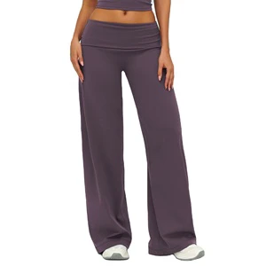 Wide Leg Running Yoga Pants Fitness Gym Wear Yoga Pants Hot Selling Quick Dry Women's Yoga Pants