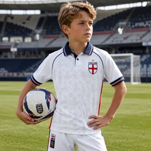 2026 World British High Quality Thailand Wholesale Uk Distributor Soccer Uniform Team Clothes Kid England Football Polo Shirts