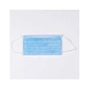 Disposable 3-Layer PVC Medical Face Masks With Ear Loops For Healthcare Professionals And Patients In Non-Invasive Procedures