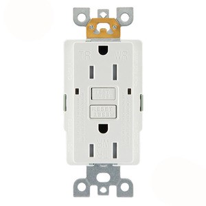 GFCI Outlet 15 Amp, Self-Test GFI Electrical Outlet, TR Tamper Resistant GFCI Receptacle, Wall Socket And Switch, UL Listed