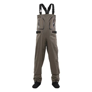 Wholesale Comfortable Waterproof Chest Wader Convenient Fishing Suit With Dual Hand Warm Pockets For Hunting