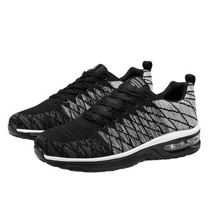 Men's Luxury Breathable Lightweight Air Cushion Comfortable Jogging Shock Resistant Running Sneakers Flexible Soft Lighted Shoes