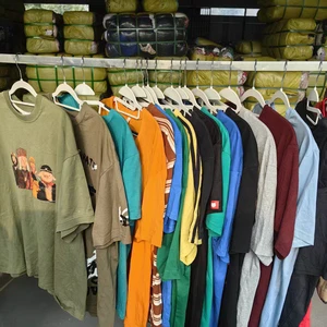 SH07 Wholesale Summer Used Clothes Bales Mixed Second-hand High-quality Men's Women's T-Shirts Pants Dress Shorts