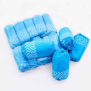 RX Disposable High Quality Safety Non Woven Plastic PP Medical Waterproof Shoe Covers