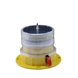 TY32S ICAO Flashing Solar Powered Obstruction Light,Aviation Obstacle Light,LED Obstruction Light