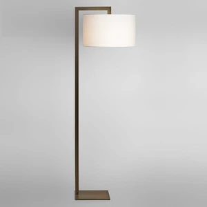 Modern Luxury Hotel Bedroom Bedside Floor Lamp LED E27 Dimmable Warm White Iron Fabric Home Decor
