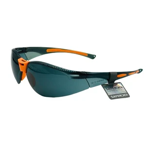 Scratch Resistant Ansi Z87.1 CE EN166 AS/NZS 1337 Safety Glasses Eye Protection Clear Frame Wraparound Coverage Safety Glasses