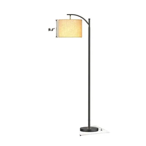 Arched Floor Lamp with Remote Control and Bulb Included and Sturdy Safe Heavy Base Which Is Easy to Assemble
