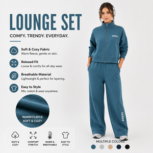 Women Solid Color Stand Collar Full Zip Cropped Jacket Letter Print Wide Leg Pants Lounge Set Soft Tracksuits Sweatsuit Sets