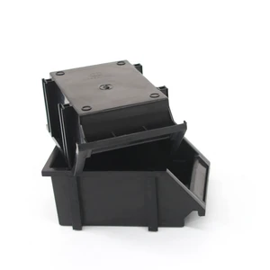 Anti-static Industry Cleanroom Box/Black Safe Esd Antistatic Plastic Component Box /180*121*79 mm Esd Component Box