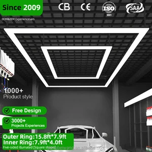 High Lumen LED Light Dimmable RGB Car Wash Light for Detailing Studio & Auto Repair Work Good Quality for Workshops