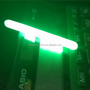 Powder Glow Stick Green for Fishing Float 7.5*75mm Light Stick 24 Hour