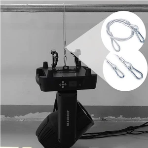 Safety Steel Wire Stainless Steel Stage Light Safety Rope, with Safety Electric Wire Lighting Accessories