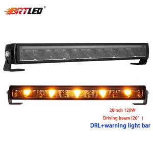 Work Led Bar Position Light 20inch Slim Off Road For 4x4 Car Trucks Lighting Thin 120w Drl Led Light Bar