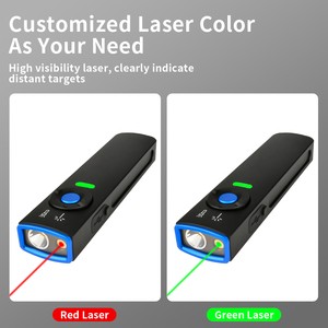 High LumensTactical Flat Flashlight Rechargeable Small Pocket Edc Flashlight for Camping