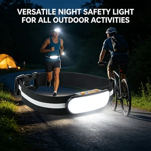 Rechargeable LED Fill Light Belt Running Night Hiking Magnetic Desk Lamp Crossbody Bag For Outdoor Camping Shooting With Style
