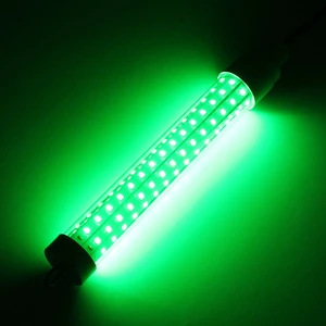 12V Green LED Fishing Light Attracting Fish Underwater LED Night Luring Lamps for Boats Docks Fishing Tools
