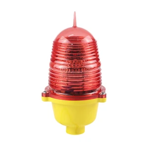 IP67 Waterproof Aviation Obstruction Light 360° Horizontal ≥ 10° Vertical Output 120m/s Windproof For Severe Weather