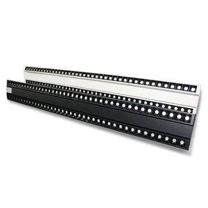 40W Adjustable Dual LED Grille Light with Modern Design Dimmable 4100K Color Temperture for Supermarket Shelves