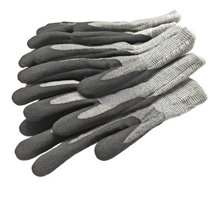 Factory Wholesale Anti-Cutting Safety Gloves Nitrile Coated Wear-Resistant EN388 Level F Cut Resistant Puncture-Resistant