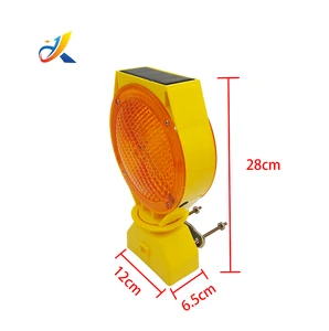 Traffic Safety LED Flashing Barricade Light Blinkers Warning Lamp for Road Safety Use
