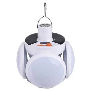 Multifunction Display Solar Rechargeable Waterproof Adjustable Folding Portable Outdoor Light Camping Solar Waterproof LED Light