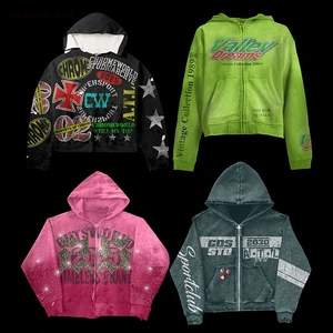 Custom Clothing Manufacturers Designer Clothes Men Clothes New Styles Distressed Embroidery Jacket For Men