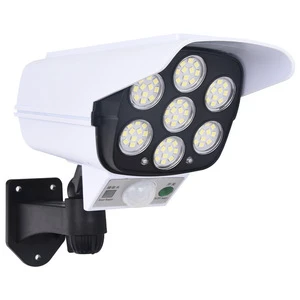 Solar Powered Security Light Led With Motion Sensor Remote Control Waterproof Outdoor Home Anti Theft Street Light